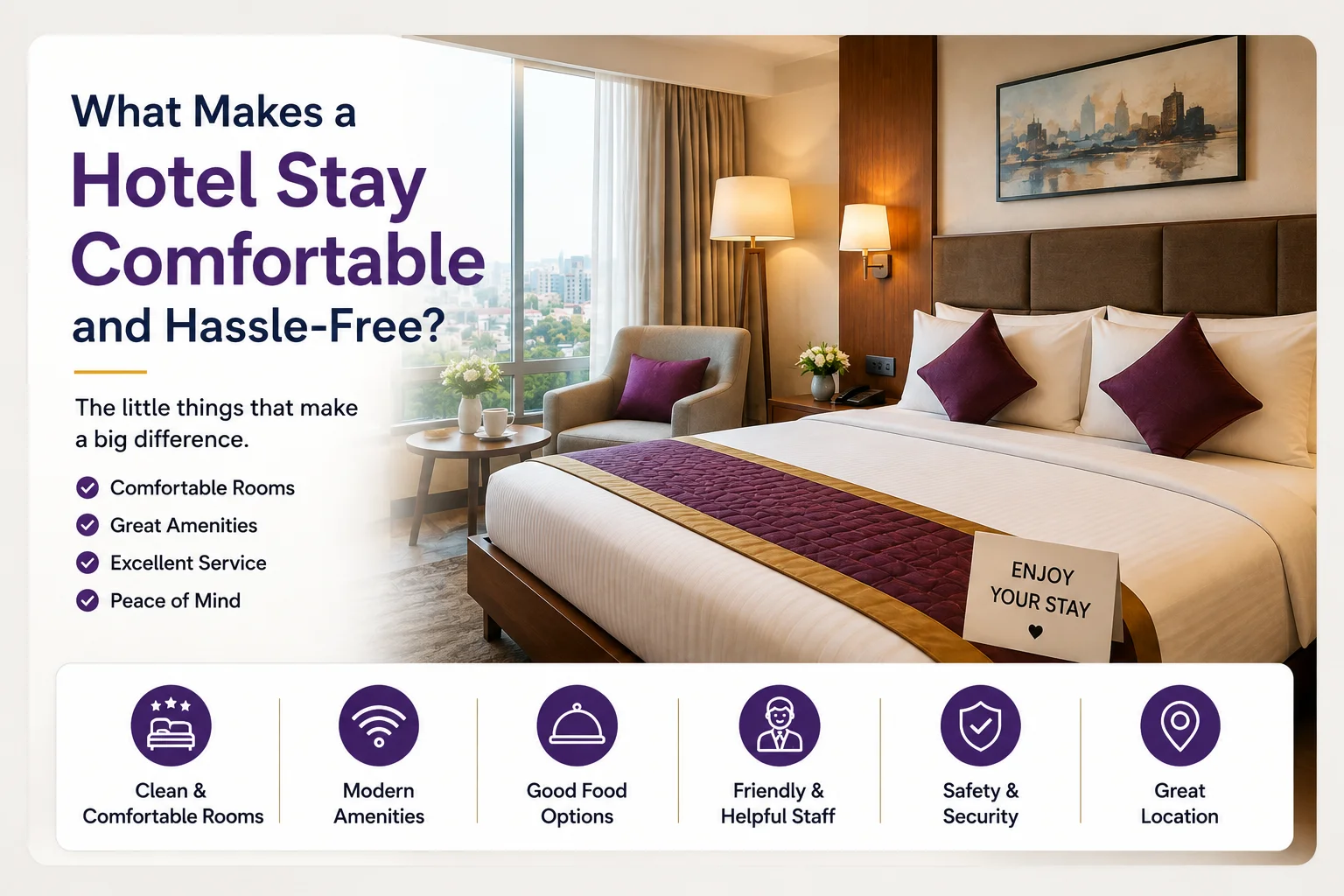 What Makes a Hotel Stay Comfortable and Hassle-Free?