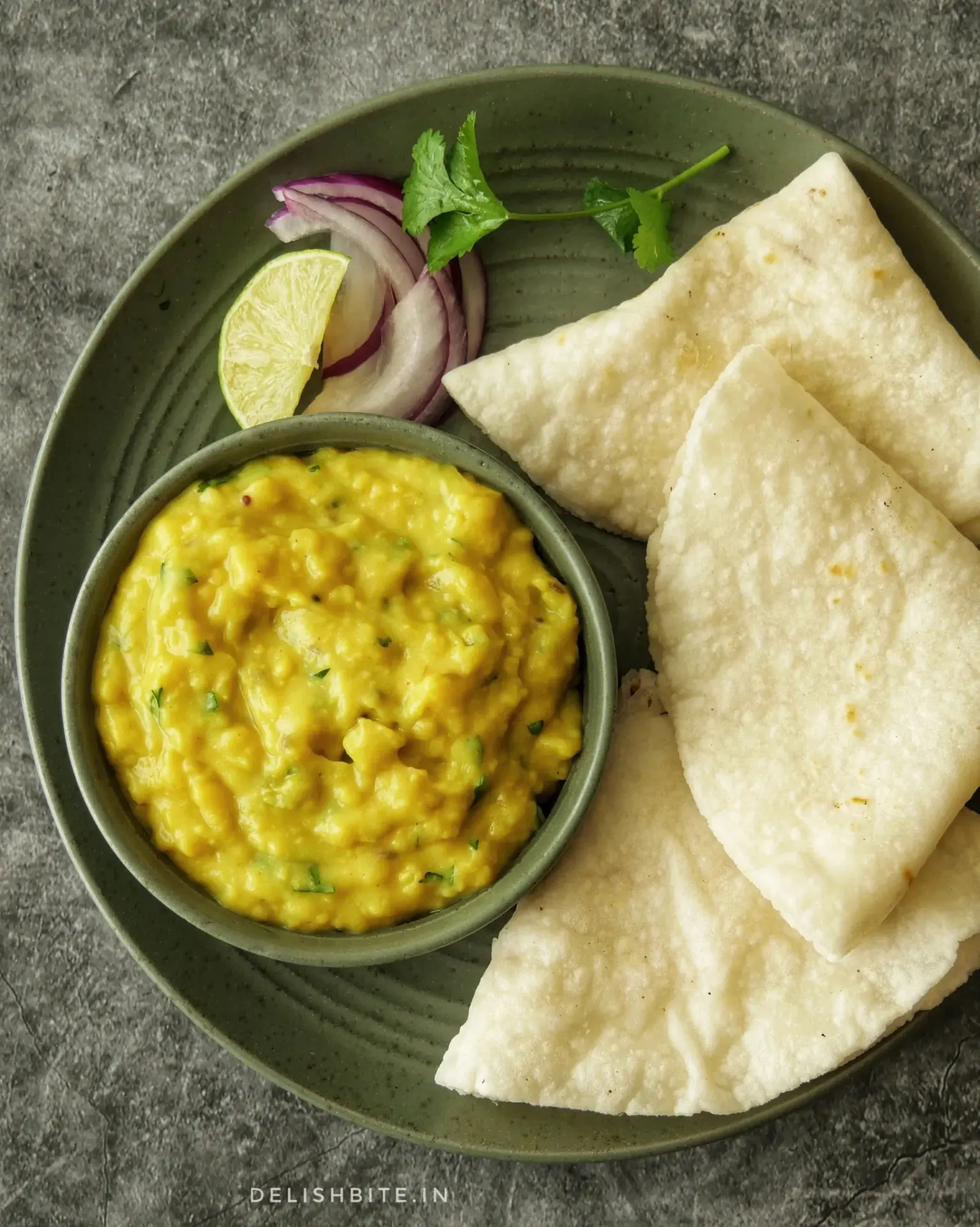 Pithla Bhakri