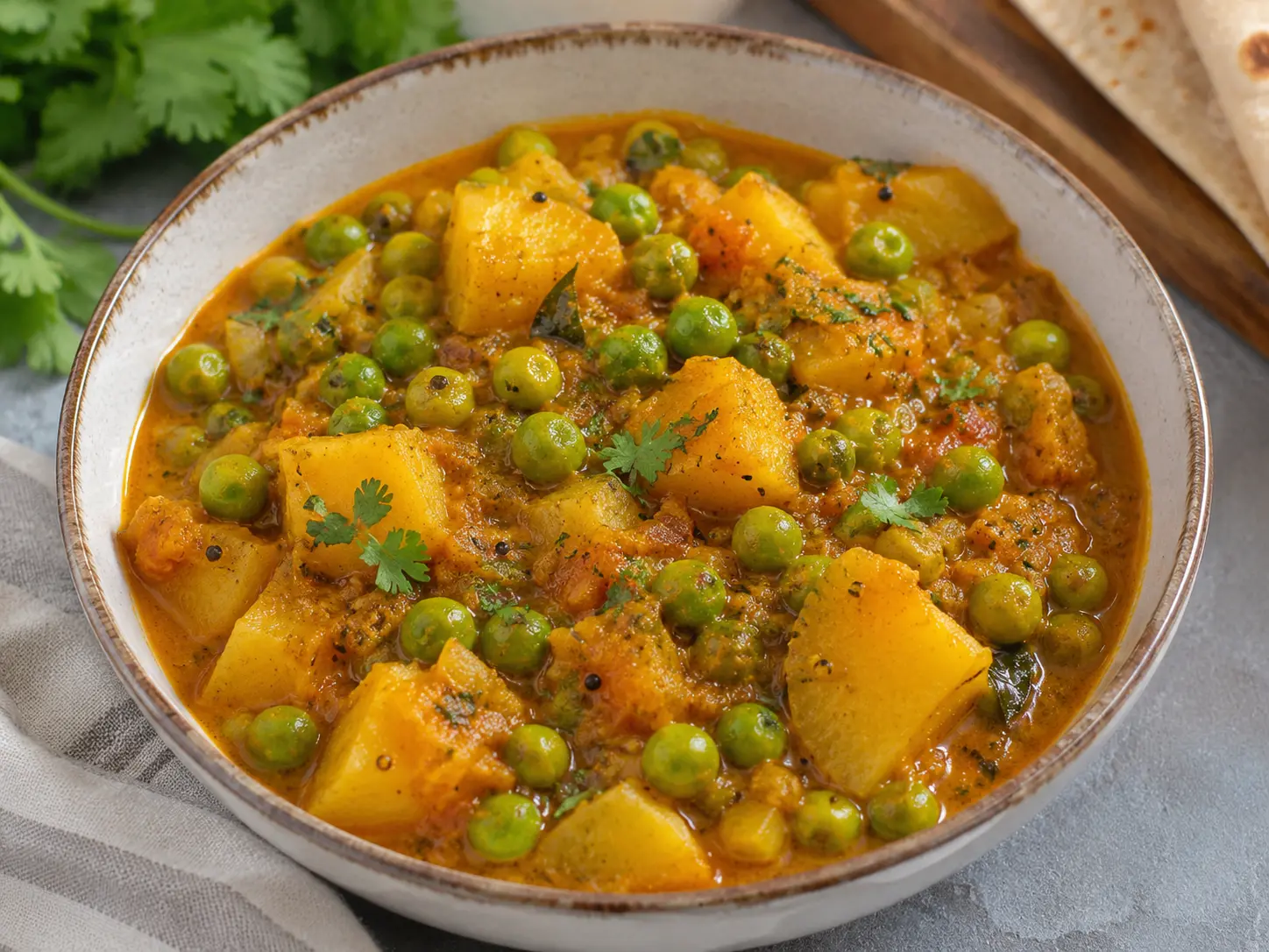 Vatana Batata Bhaji
