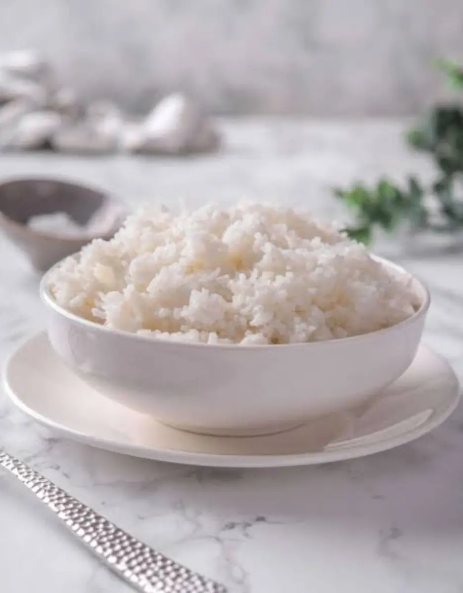 Steamed rice