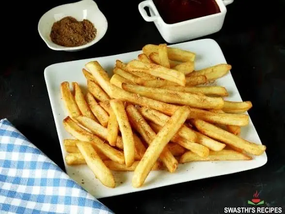 salted fries