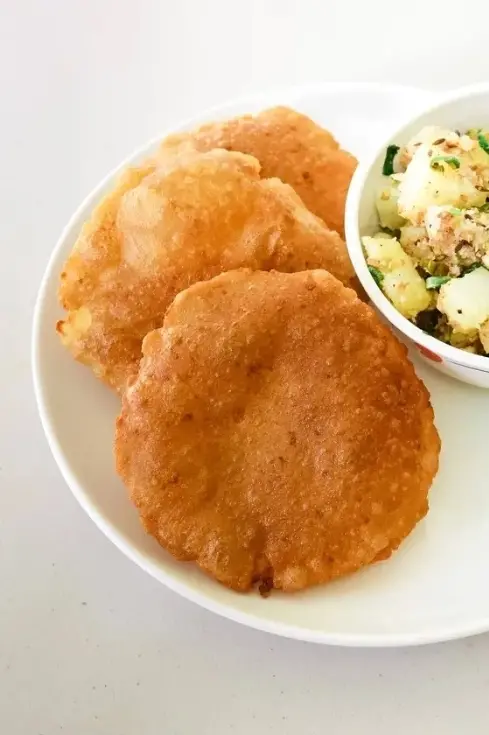 Rajgira Puri Bhaji