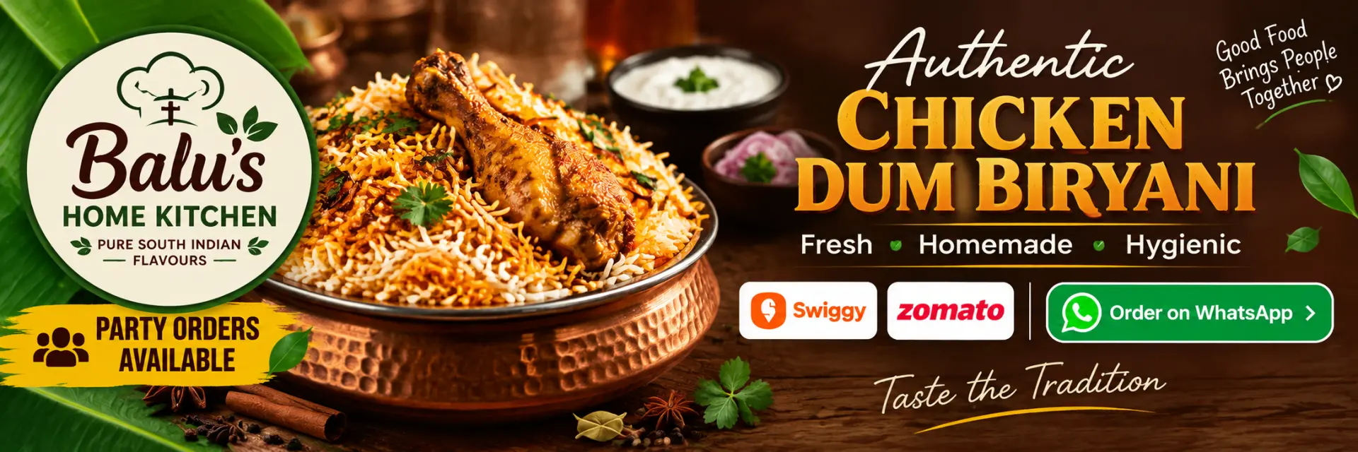 Chicken Dum Biryani