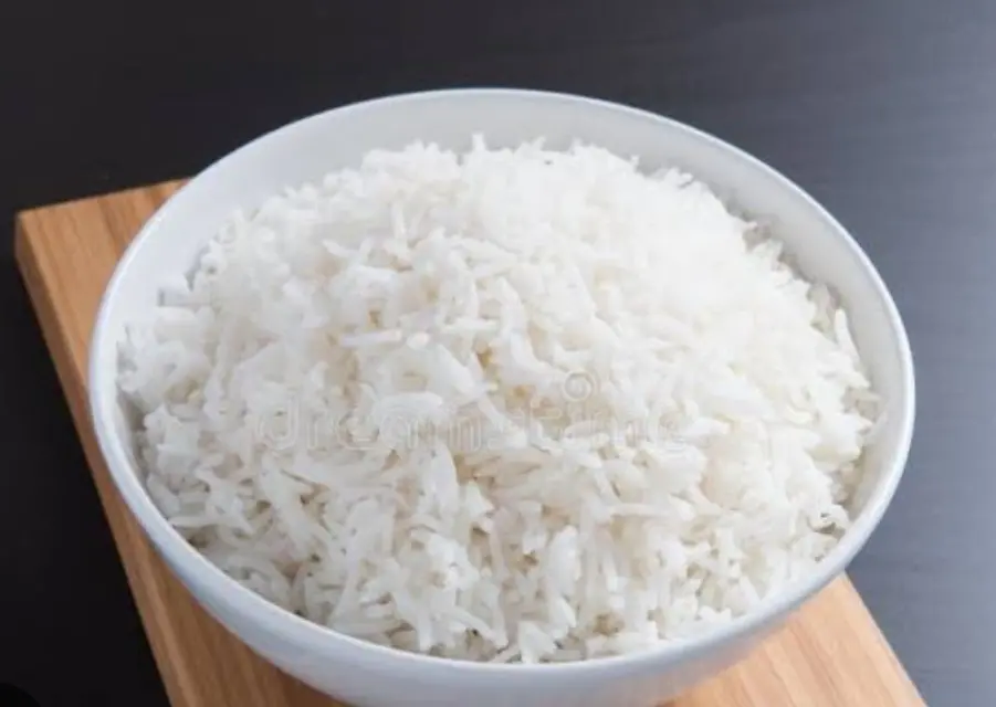 Steamed rice