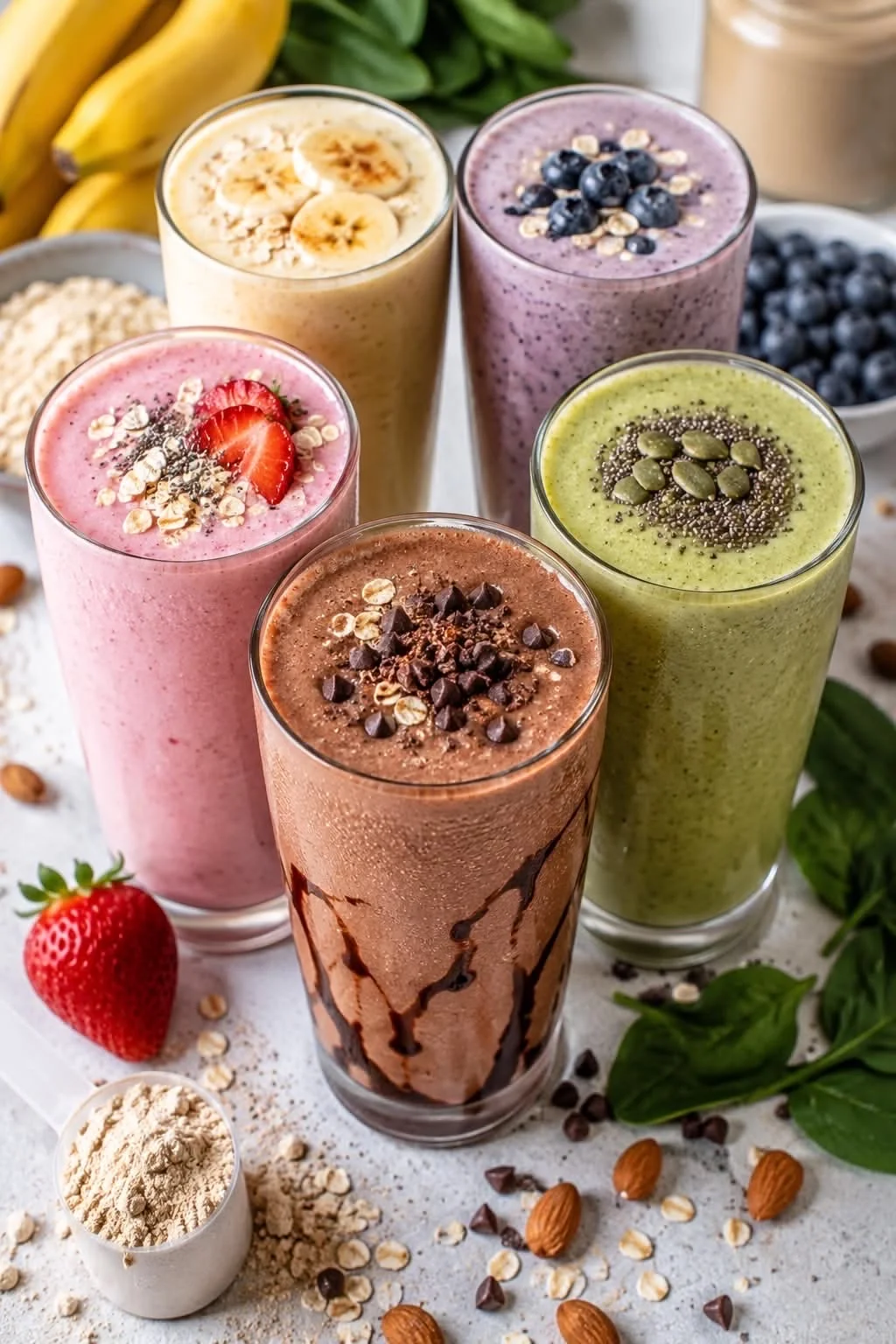 high protein smoothie