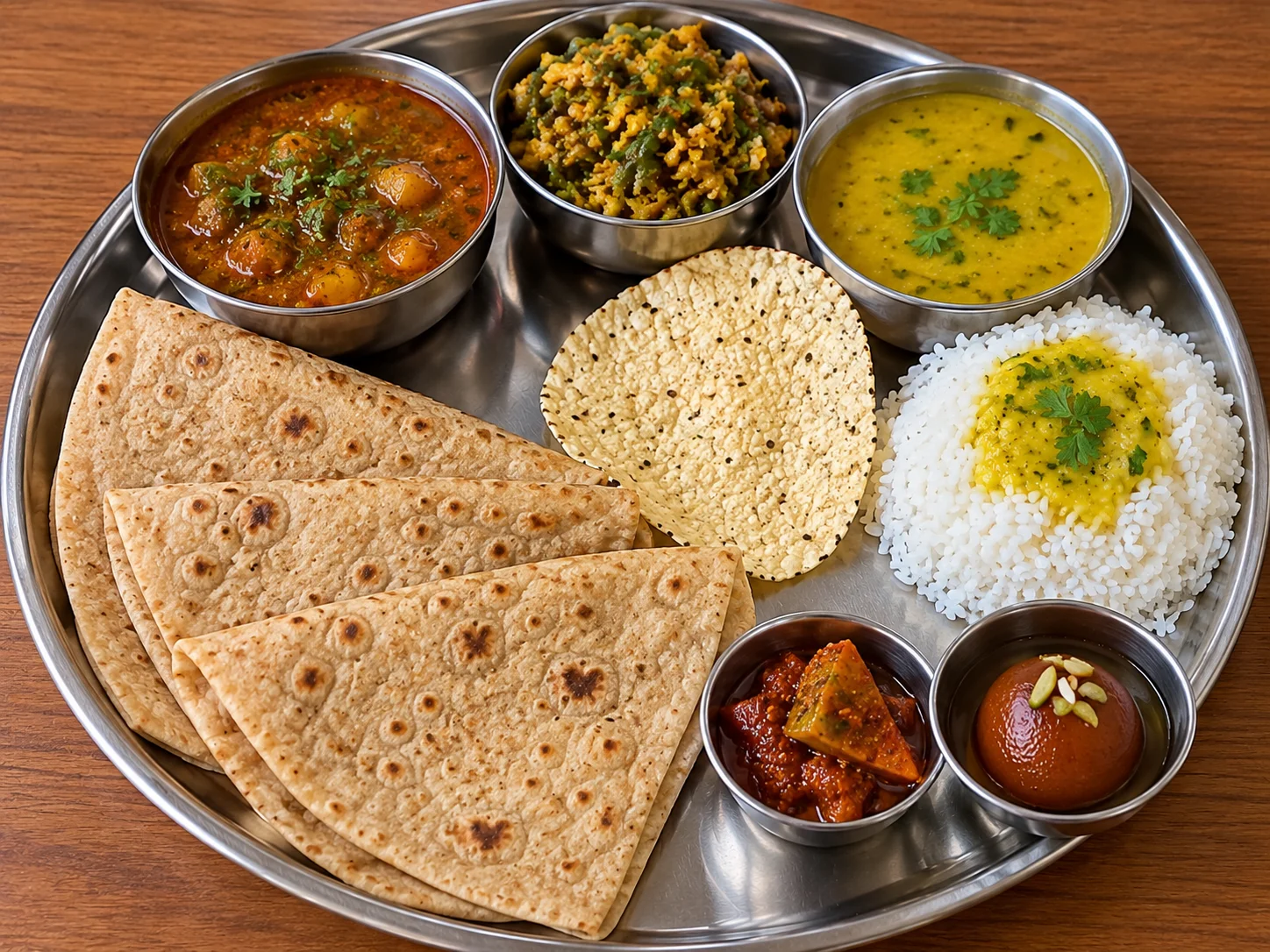 Regular Veg Lunch Thali