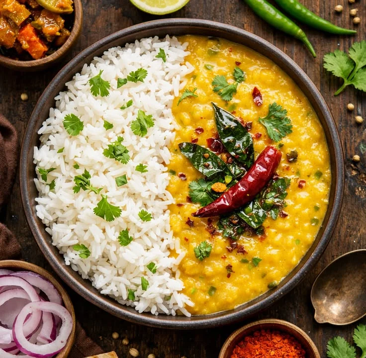 Gujarati Dal Rice