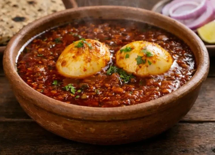 Khandeshi Anda Curry