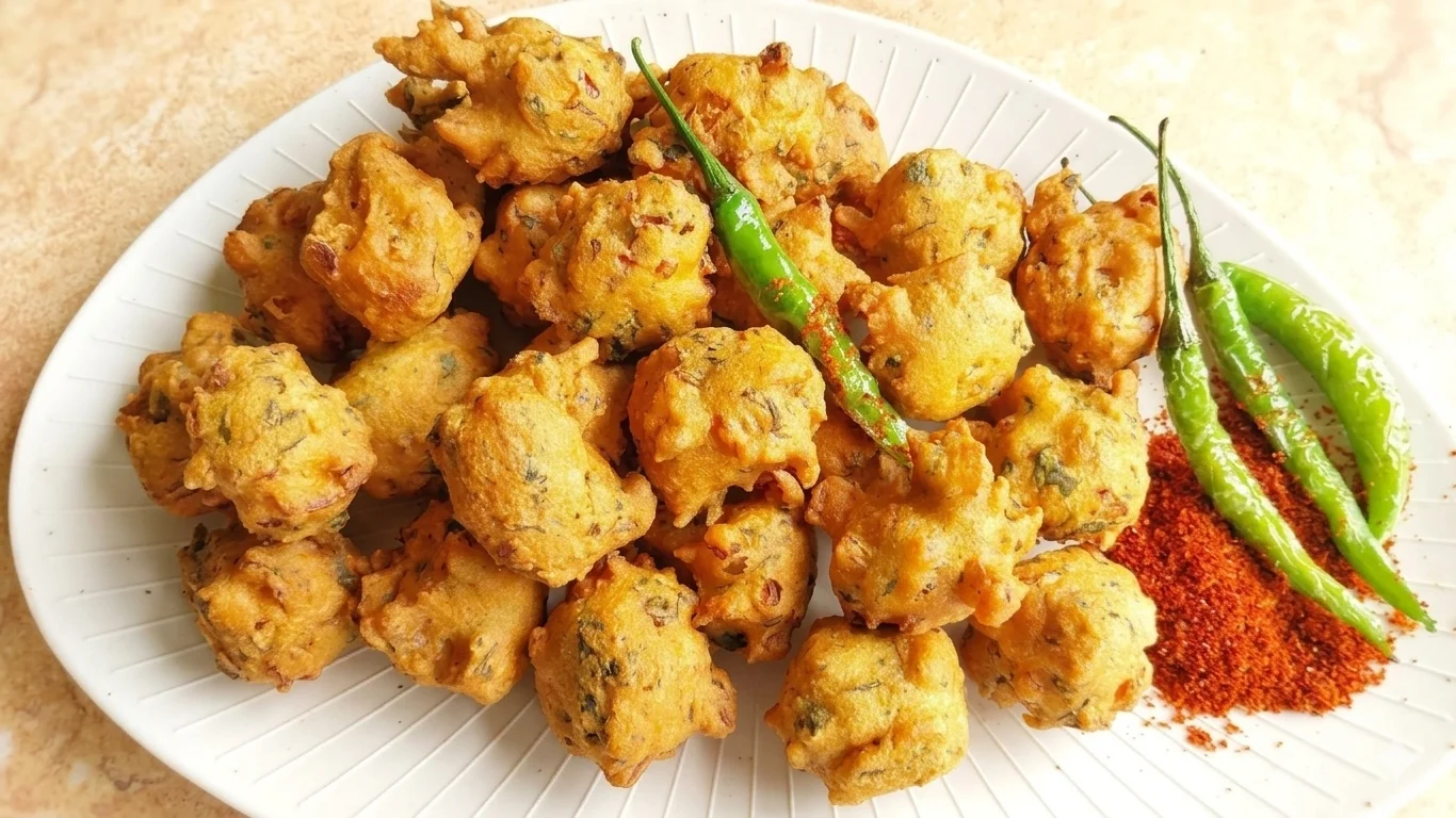 Maharashtrian Gol Bhajji
