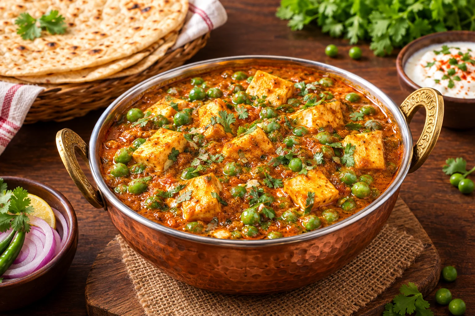 Matar Paneer