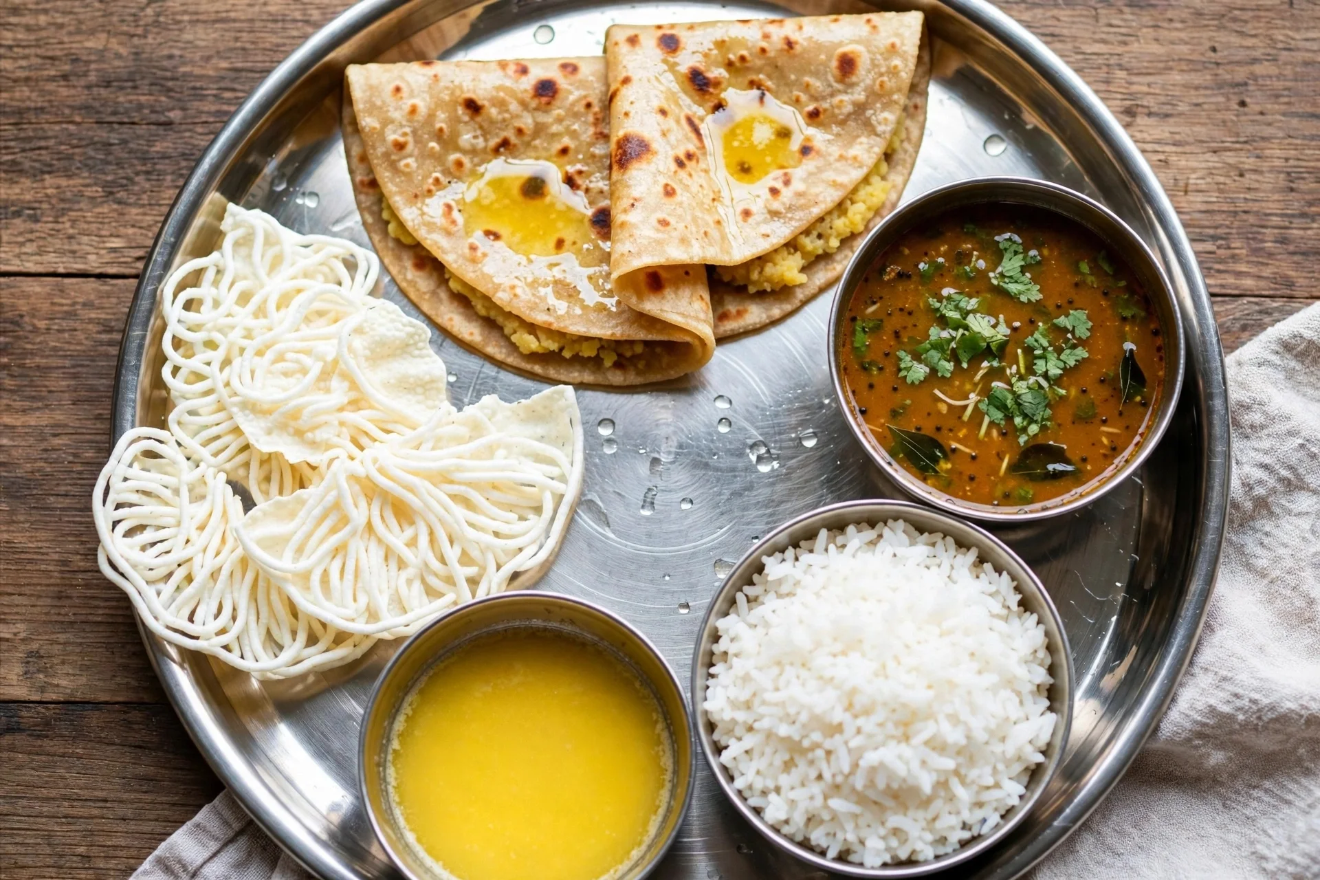 puranpoli thali
