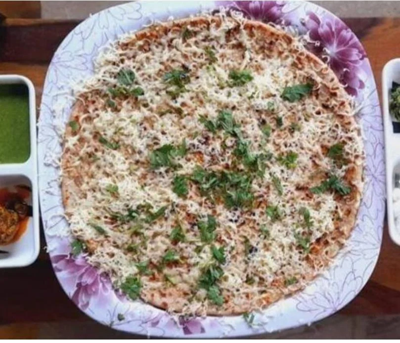 Cheese Mixed Veg Paratha
