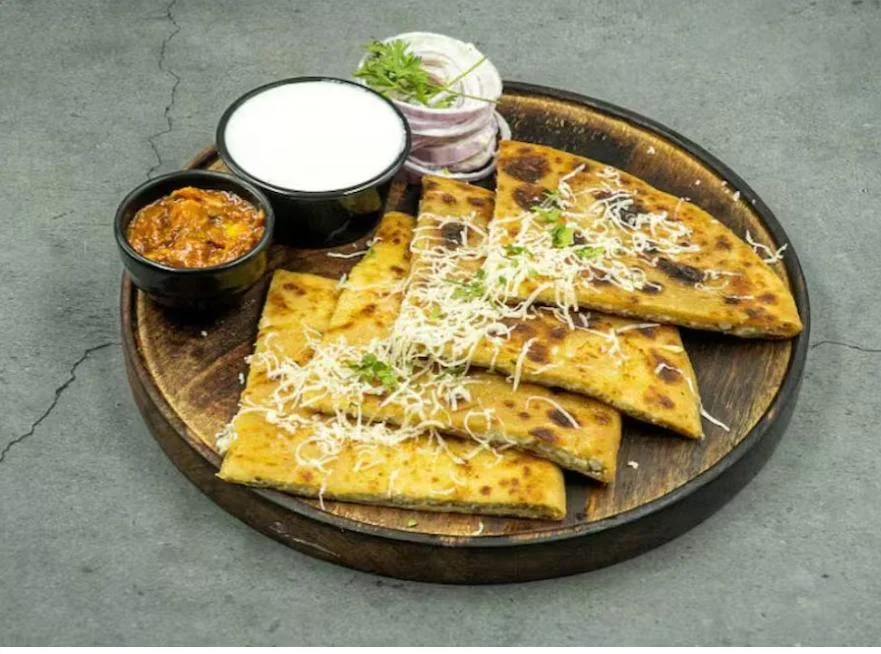 Cheese Aloo Paratha
