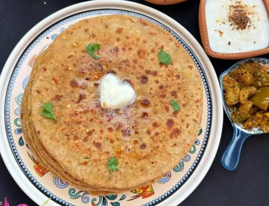 Aloo Paneer Paratha