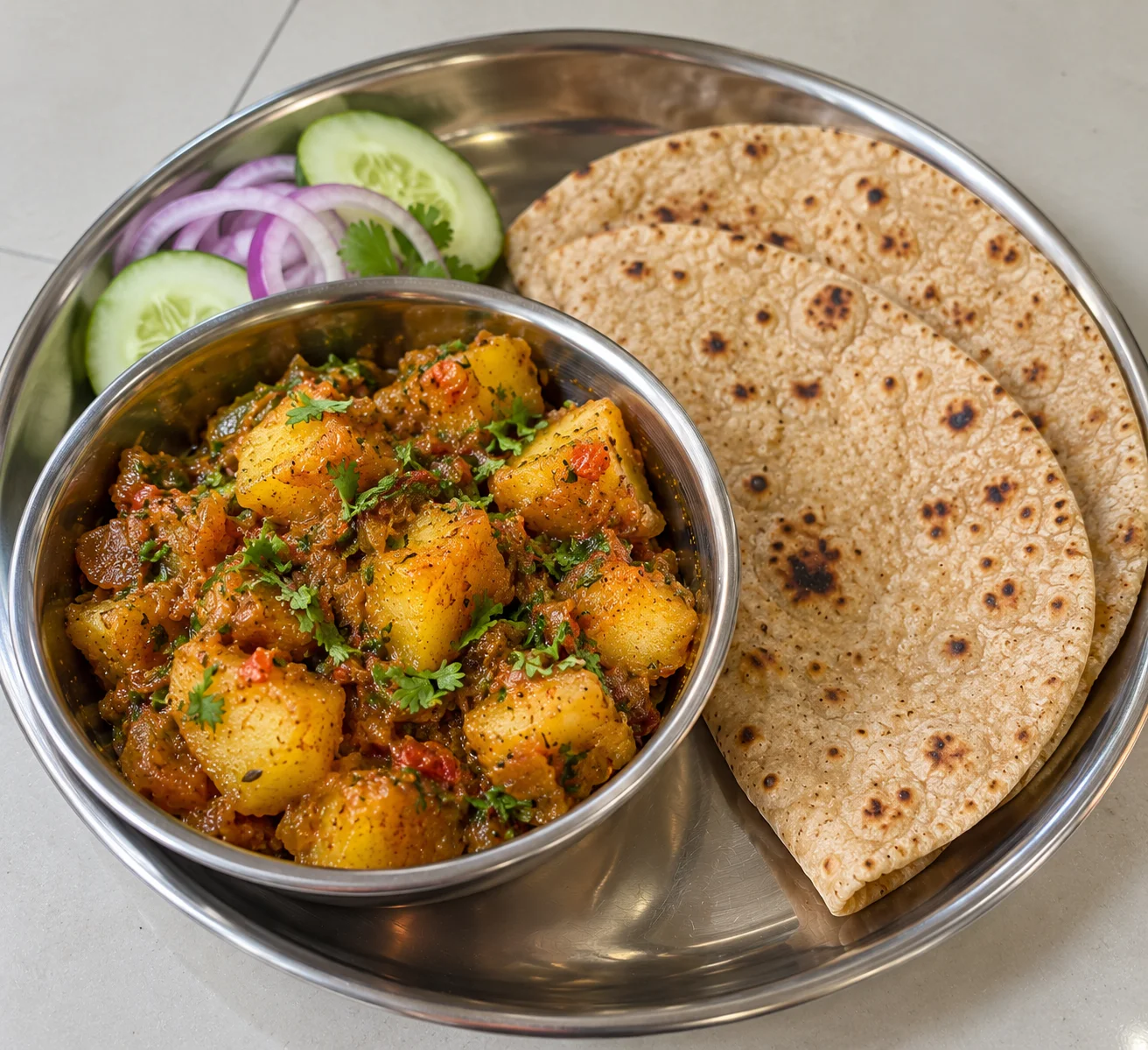 Masala Potato Combo Meal