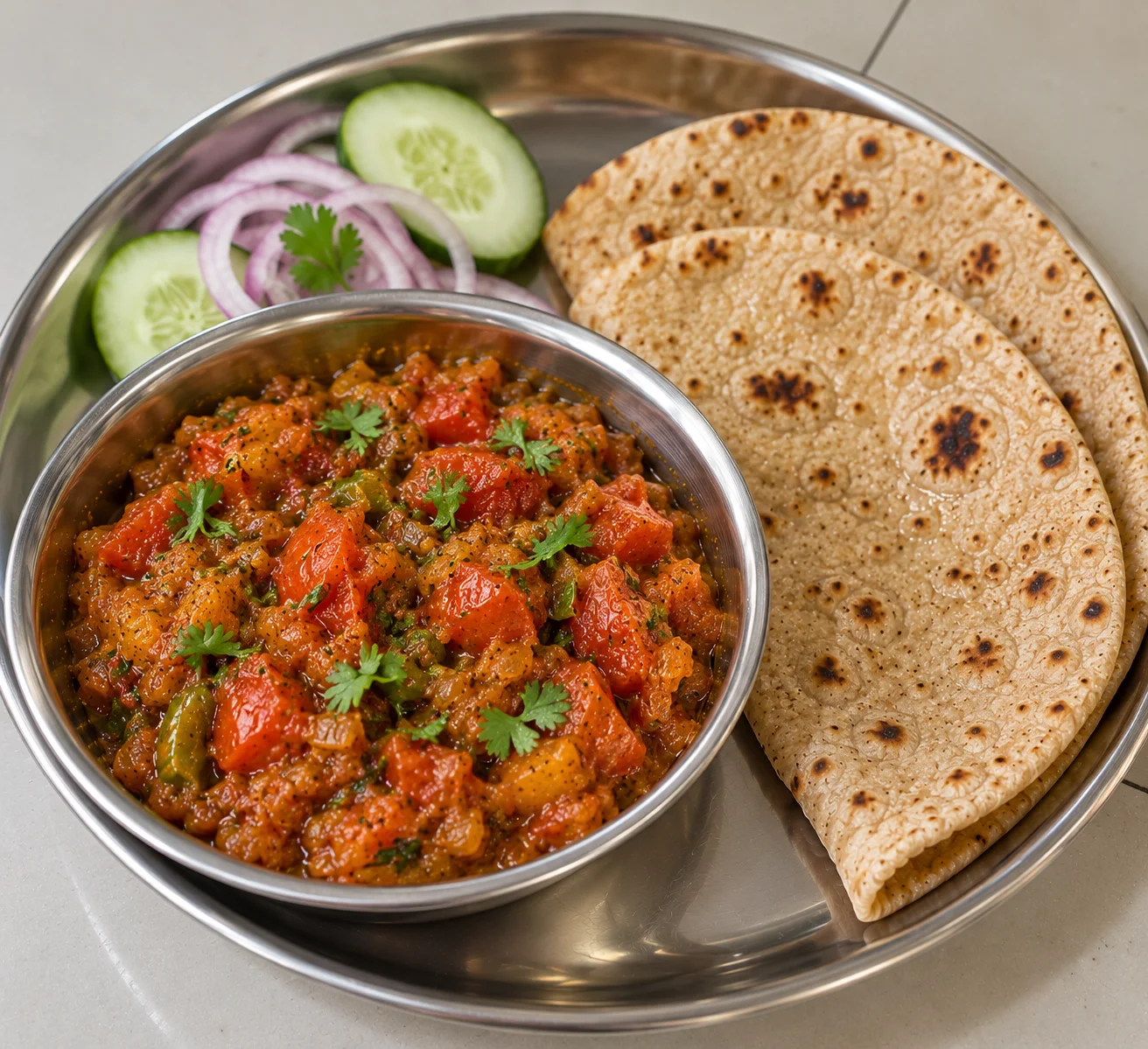 Tomatos Spice Masala Combo Meal