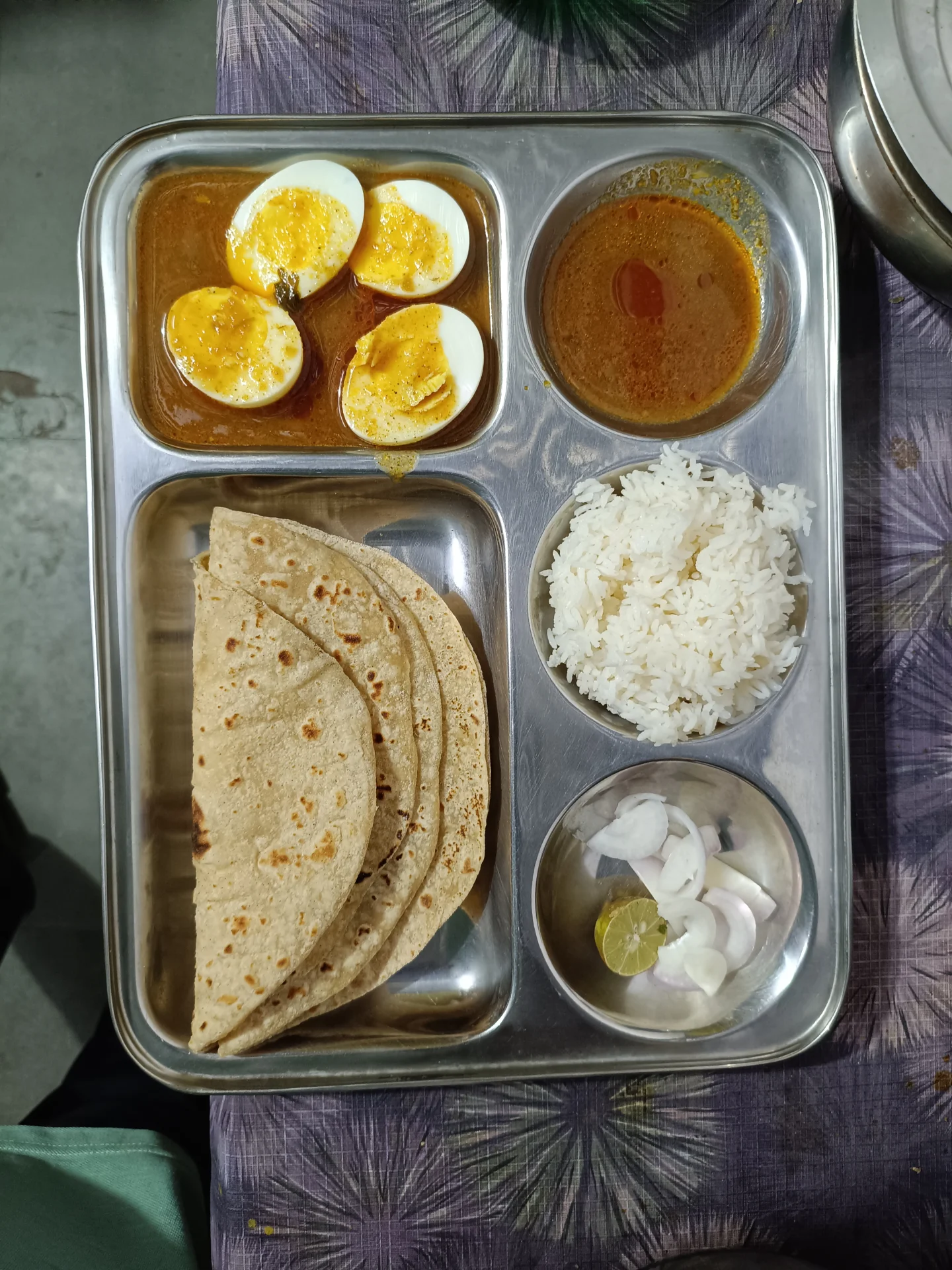 Eggs Thali