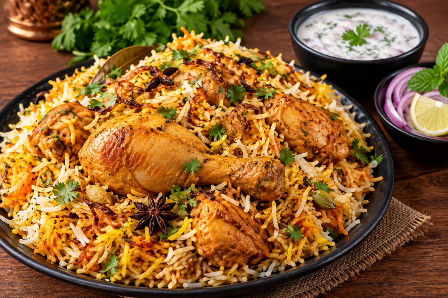 Chikan biryani