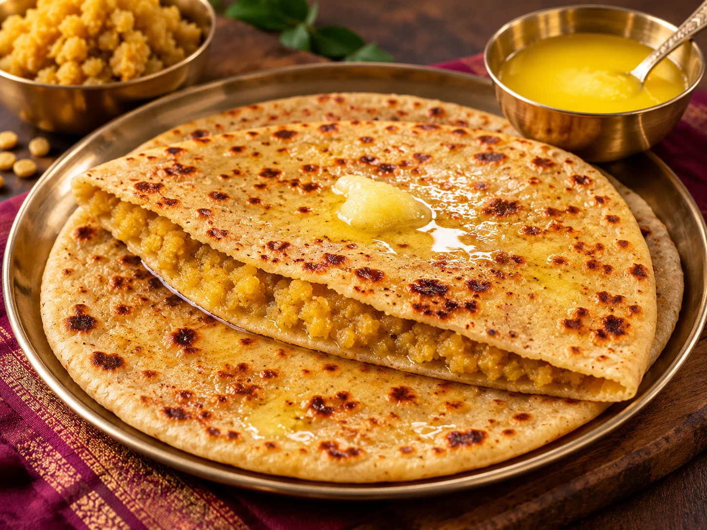 Ghee Puranpoli