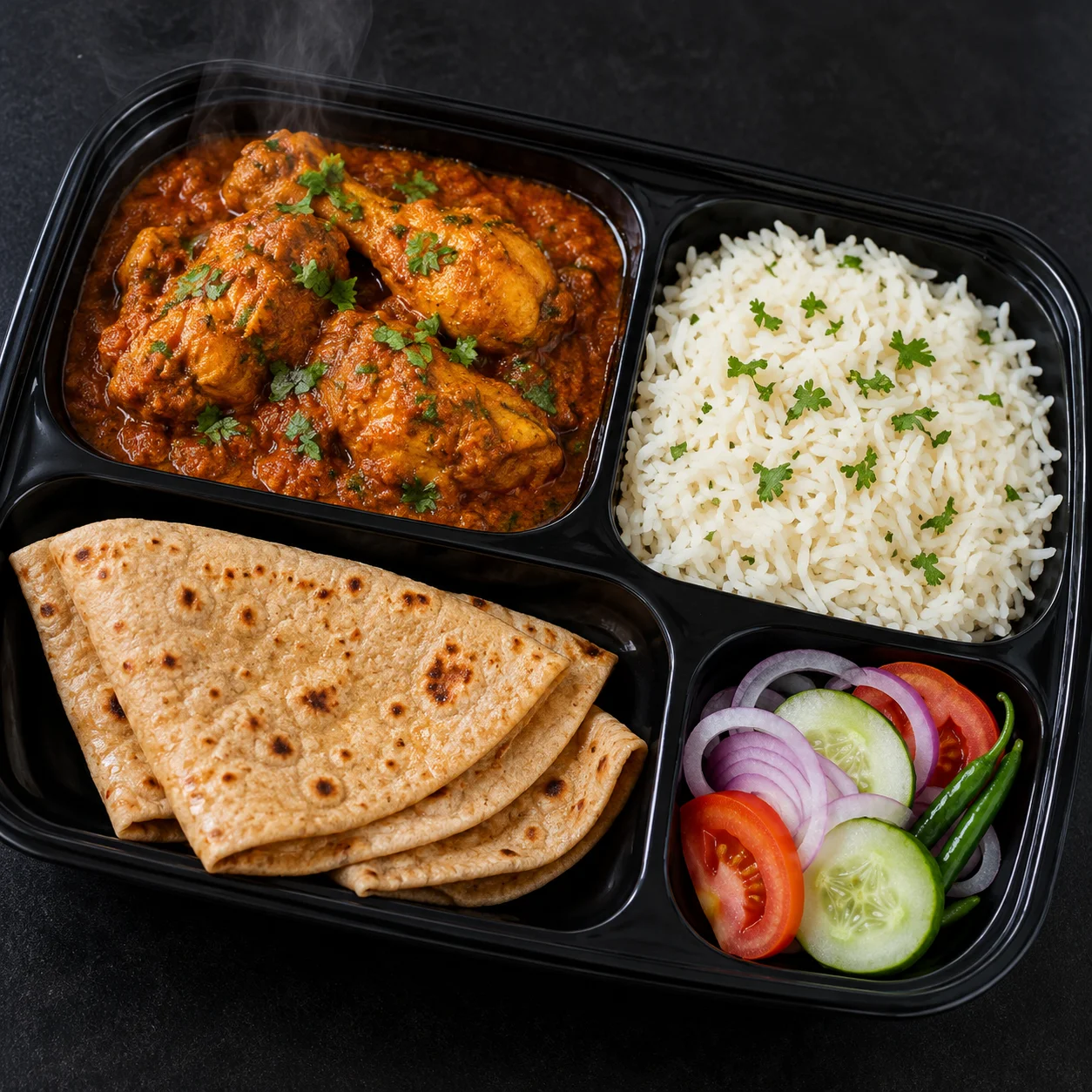 chikan thali