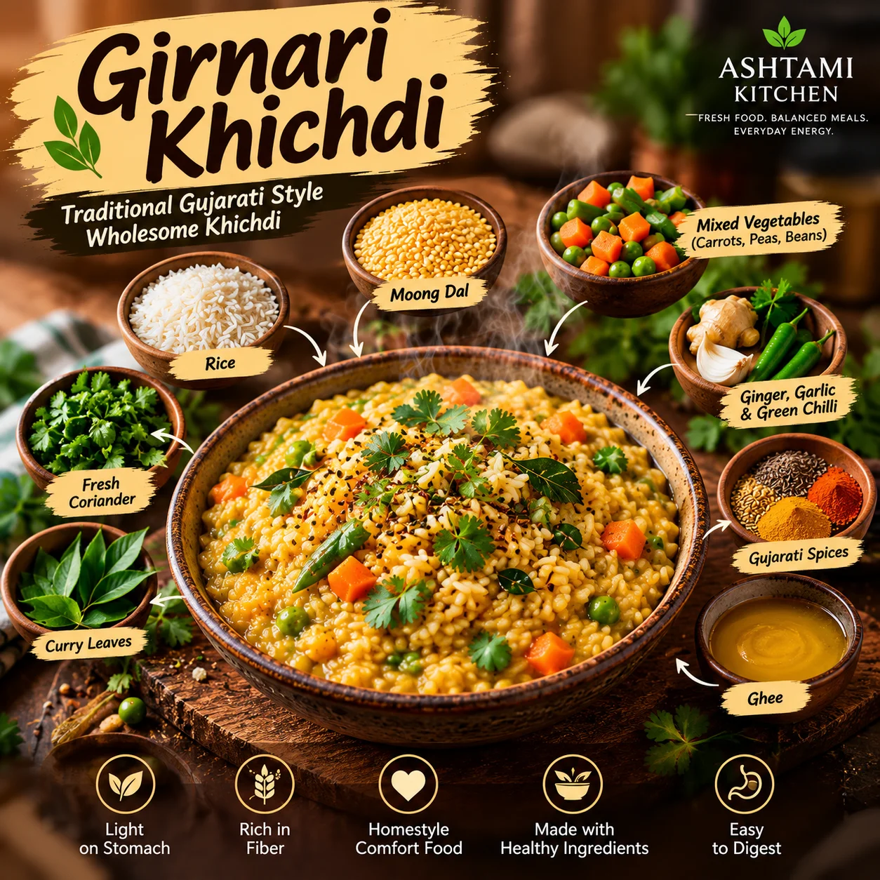 Girnari Khichdi