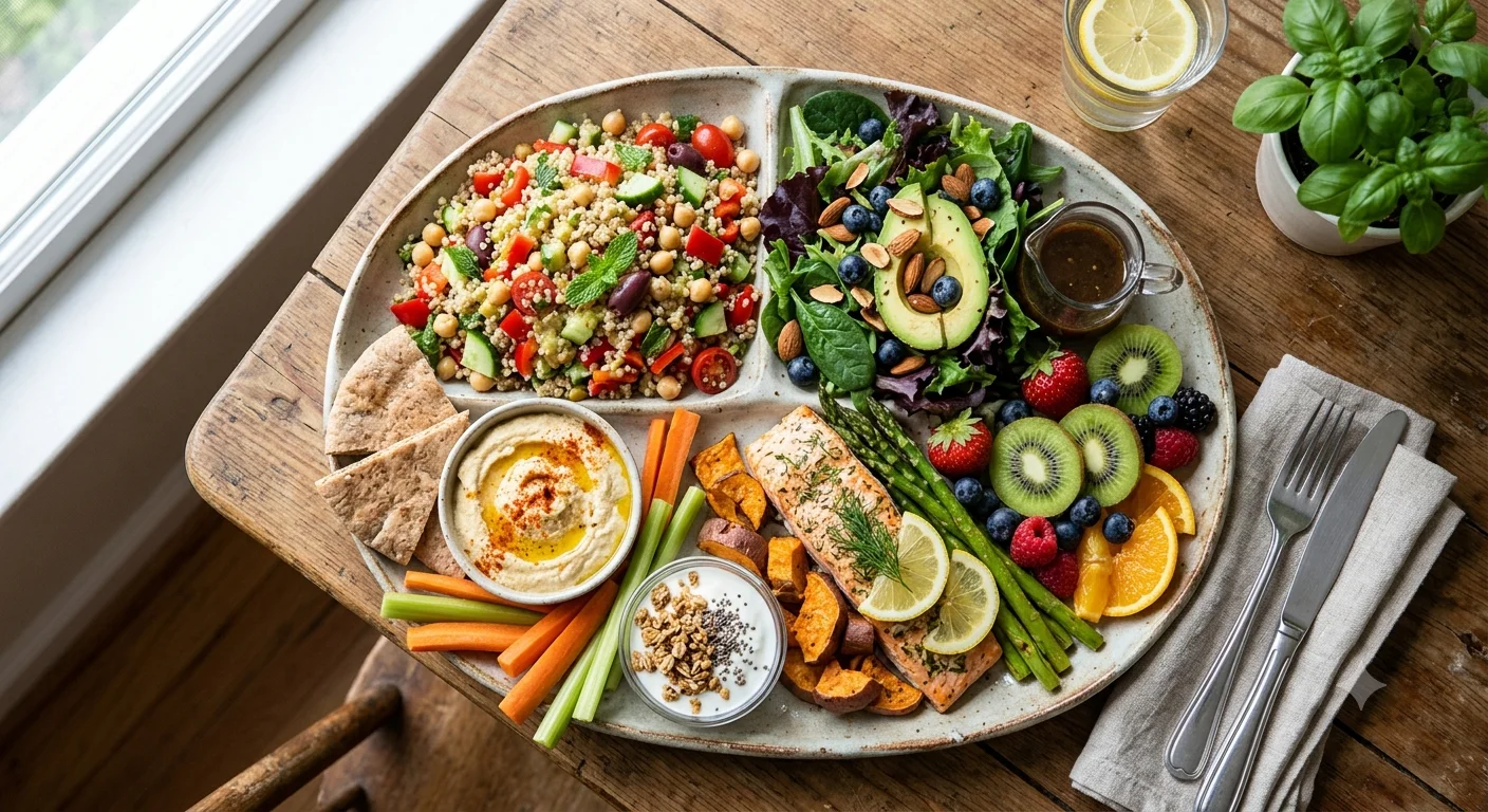 healthy diet plater