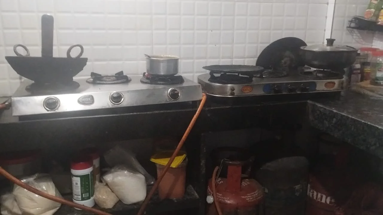 Harsh Home kitchen