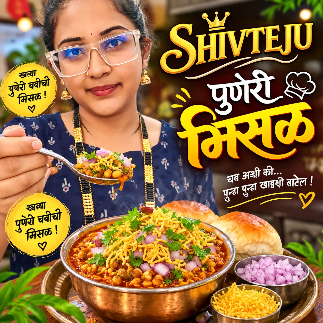SHIVTEJU पुणेरी मिसळ